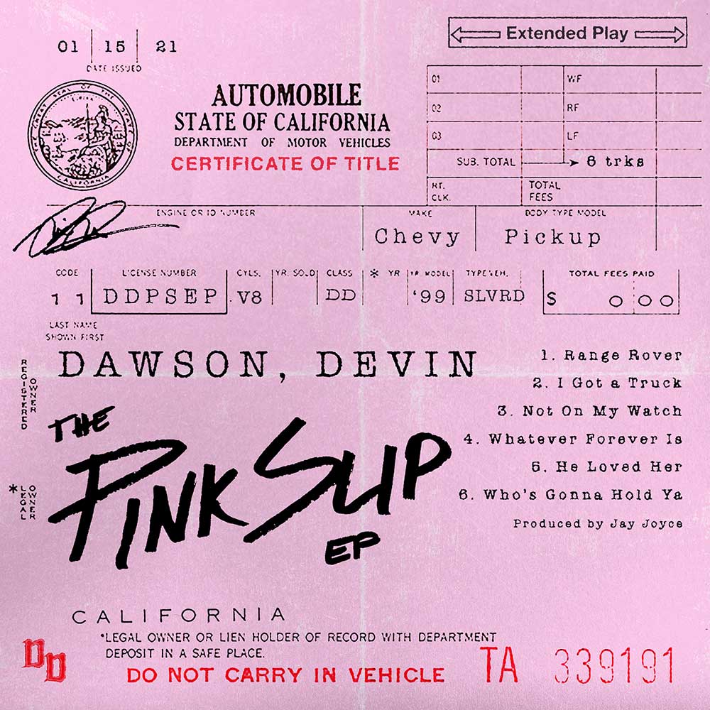 Pink Slip Other Term